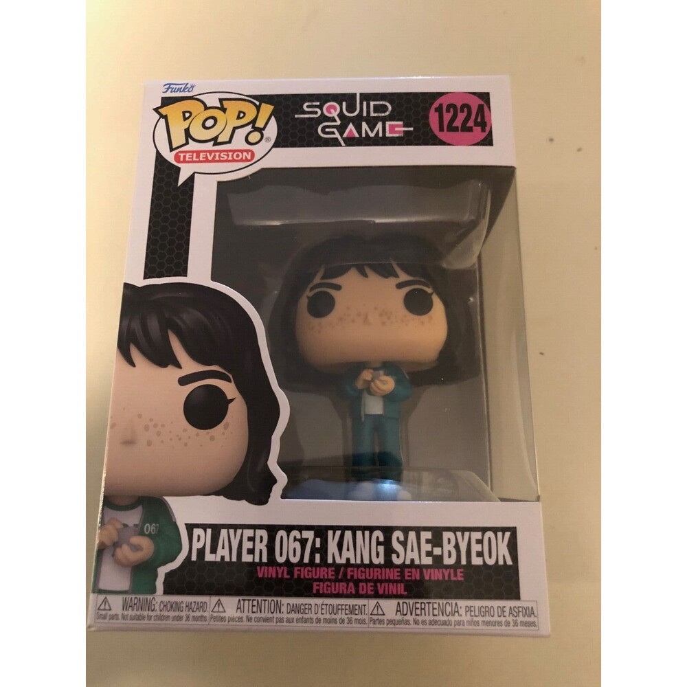 New Kang Sae-byeok 067 Vinyl Figure #1224 Funko‎ Pop! TV: Squid Game